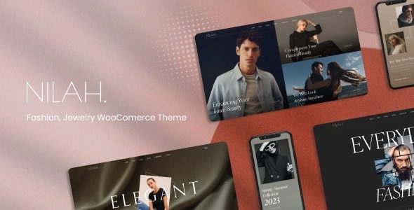 Nilah v1.0.6 时尚，珠宝WooCommerce主题下载