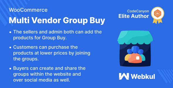 Multi Vendor Group Buy for WooCommerce v1.5.0 多供应商组团购买WooCommerce