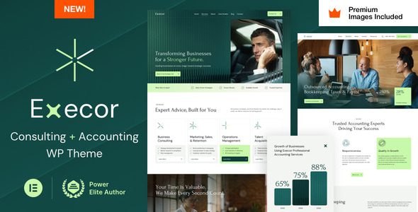 execor v20.0 – 会计和管理咨询WordPress主题下载
