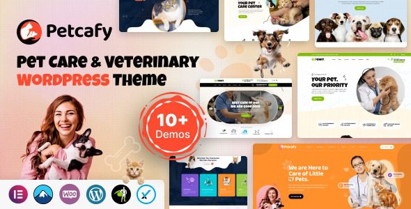 Petcafy v1.0.1 宠物护理和兽医WordPress主题下载