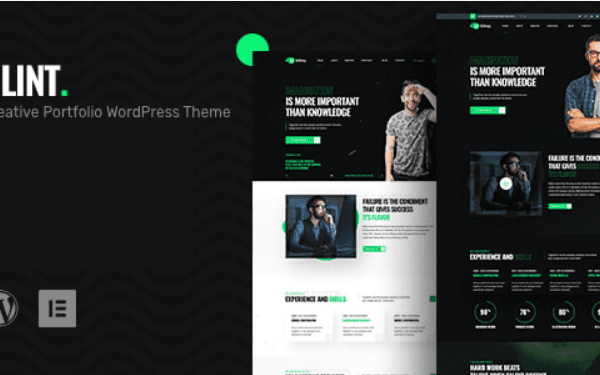 Glint v6.1.0 Portfolio个人简历wordpress主题下载