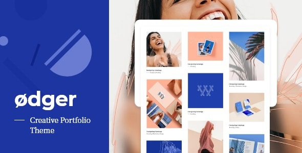 Ødger v1.1 创意Portfolio作品集主题下载