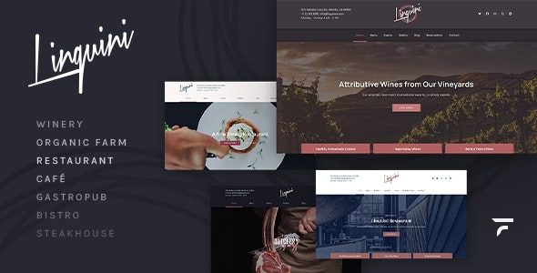 Linguini v4.1.0 餐厅WordPress主题下载