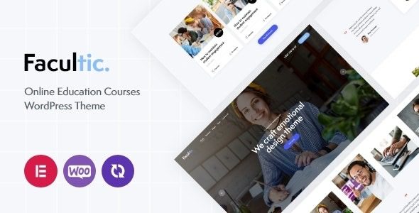 Facultic v1.18.0 在线教育课程WordPress主题下载