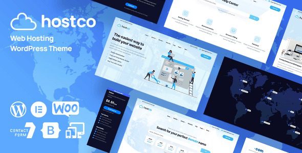 Hostco v1.0.4 托管服务WordPress主题下载