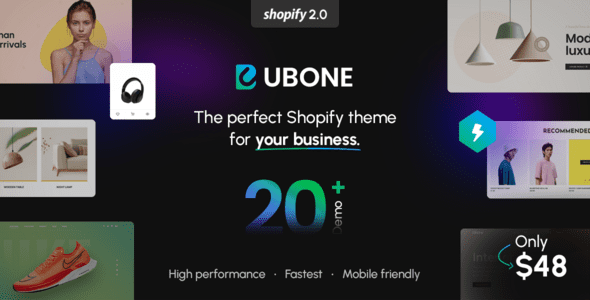 UBONE v2.0-多功能电子商务Shopify主题下载