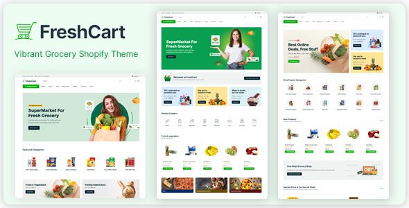 Frestcart 1.0 – 杂货店Shopify主题下载