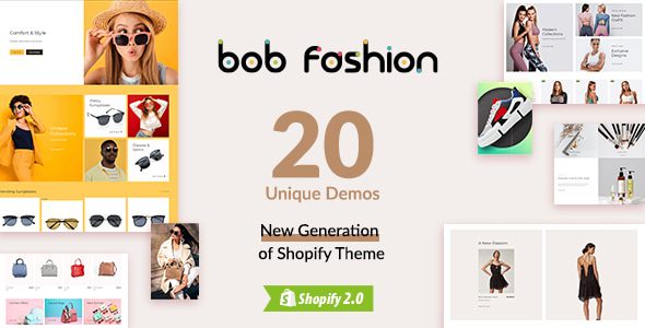 Bob 1.0 – 时尚商店shopify主题下载