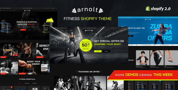 Arnolt V1.2-运动服装和健身设备Shopify主题下载