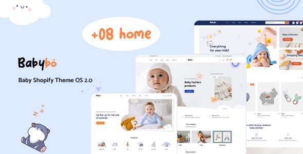 Babybo V1.0-儿童商店和婴儿商店Shopify主题OS 2.0下载