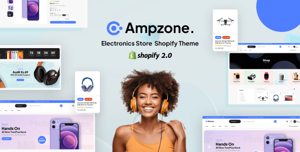 Ampzone 1.0 -电子商店Shopify主题下载