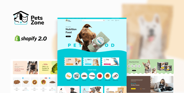 Petszone 1.0 -Pets Shopify主题下载