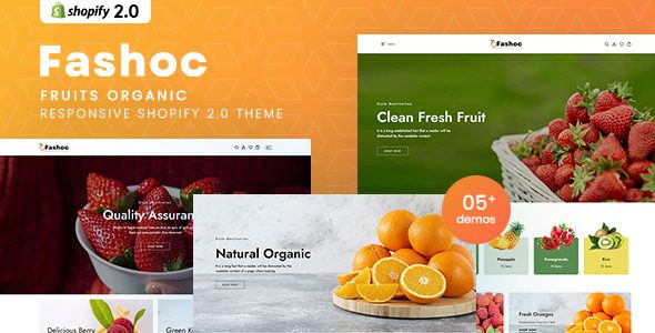 Fashoc 1.0 -水果有机响应shopify 2.0主题下载