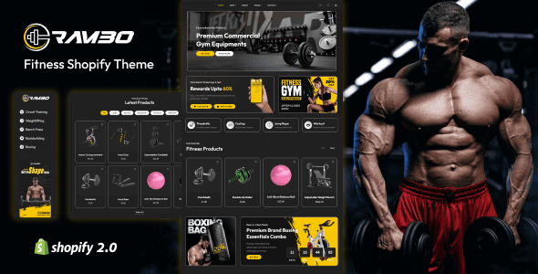 RAMBO 1.0 -健身与健身产品Shopify主题下载
