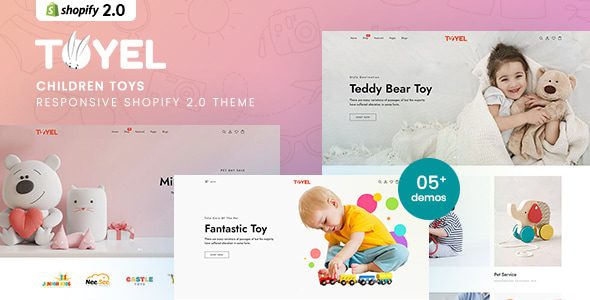 Toyel V1.0-儿童玩具响应式Shopify 2.0主题下载