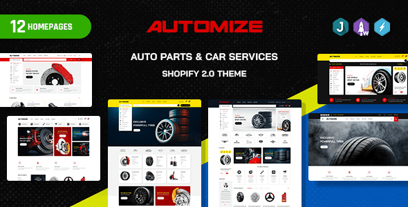 Automize V1.0-汽车零件和汽车服务Shopify主题下载
