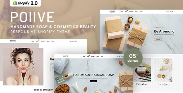 POLIVE 1.0 -手工制作肥皂和化妆品美容店shopify主题下载