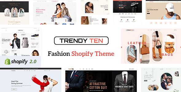 Trendyten 1.0 -多功能购物shopify主题下载