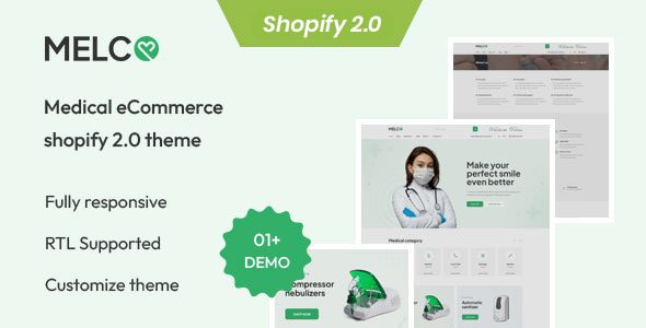 Malco 1.0 -医疗与健康商店Shopify主题下载