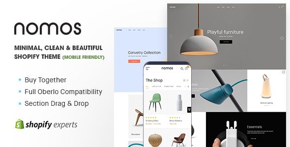 Nomos 1.0 – 简约、干净、美观的 Shopify 主题（适合移动设备）下载