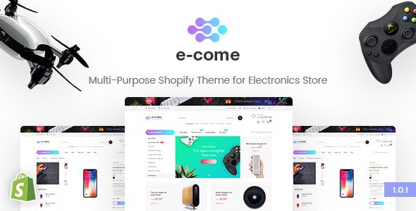 e-come v1.0.1-电子商店的多用途Shopify主题下载