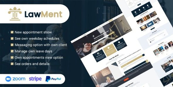 LawMent v4.0.0 基于SaaS的多律师任命系统PHP源码下载
