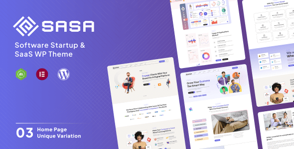 SASA V1.0.7-项目启动WordPress主题下载