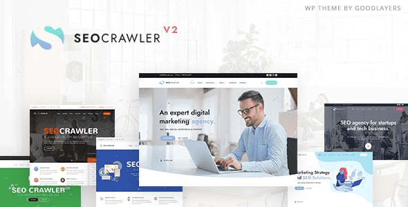SEOCrawler v2.1.6 SEO和营销机构WordPress主题下载