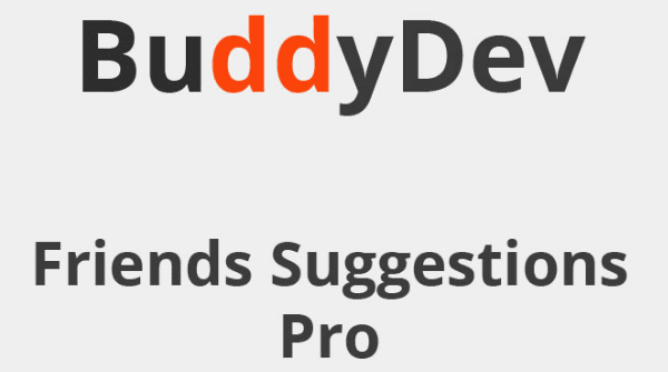 BuddyPress Friends Suggestions Pro v1.1.3 插件下载