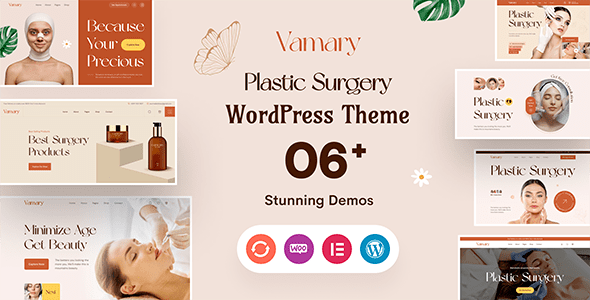 Vamary v1.0.7 整形外科 WordPress 主题下载