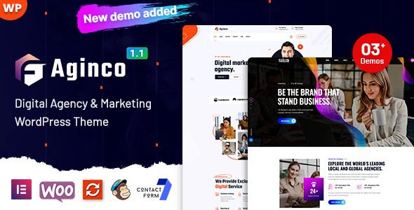 Aginco v1.3.2 数字代理 WordPress 主题下载
