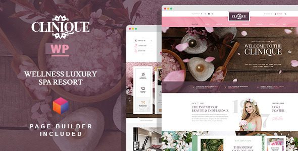 Clinique v1.0 – 健康豪华水疗度假村 WordPress 主题下载