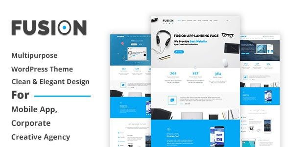 Fusion v1.0 响应式多用途 WordPress 主题下载