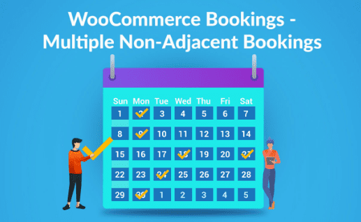 WooCommerce Multiple Non-Adjacent Bookings By PluginHive v1.3.3 预订插件下载