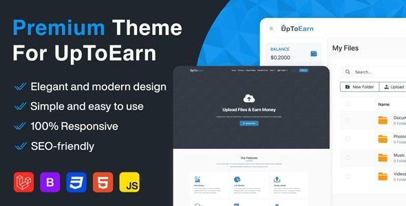 Flaty (27 February 2025) – Premium Theme For UpToEarn 源码下载
