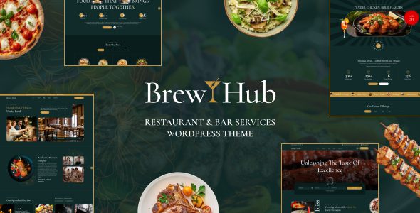 Brewhub v1.0.0 – 酒吧和餐厅 WordPress 主题下载