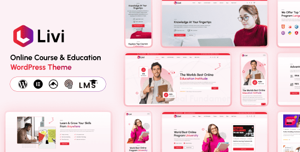 Livi v1.0.1 – 教育 WordPress 主题下载