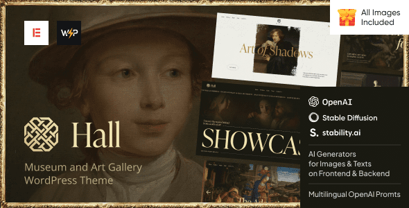 Hall v1.0 – 博物馆和美术馆 WordPress 主题下载