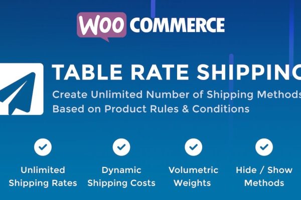 WooCommerce Table Rate Shipping By ZendCrew v1.5.4 运费费率表wordpress插件下载
