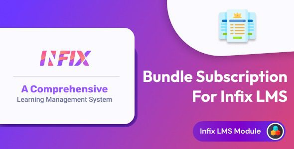 Invoice Addon v2.1.0 Infix LMS Laravel 学习管理系统 PHP源码下载