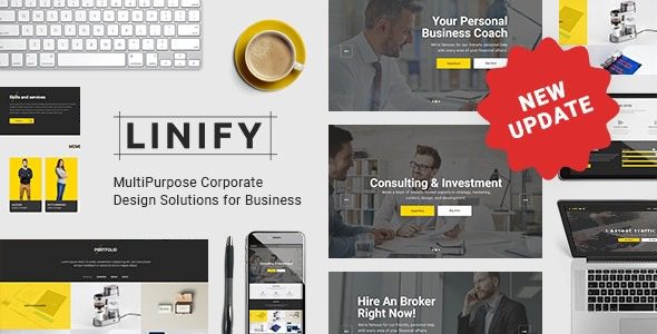 Linify v2.0.1 多用途企业 WordPress 主题下载