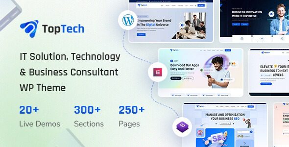TopTech v1.0.0 SEO营销机构和技术WordPress主题下载