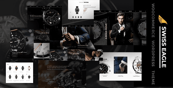SwissEagle v3.5 手表商店 WordPress 主题下载
