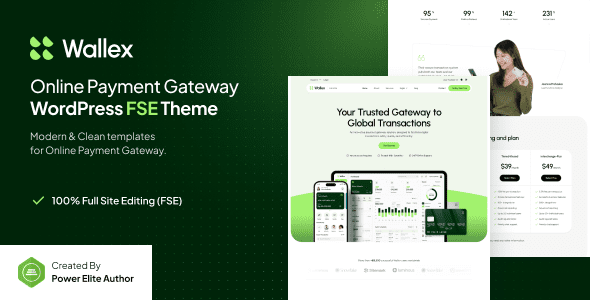 Wallex v1.0.3 在线支付网关 WordPress 主题下载