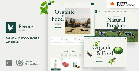 Ferme v38.0 食品店和农场wordpess主题下载