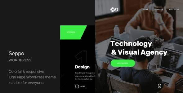 Seppo v1.5 企业单页 WordPress 主题下载