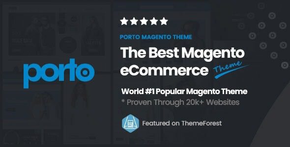 Porto v5.0 终极响应式 Magento 主题下载