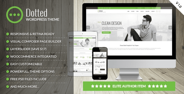 Dotted v1.1.5 企业多用途 WordPress 主题下载