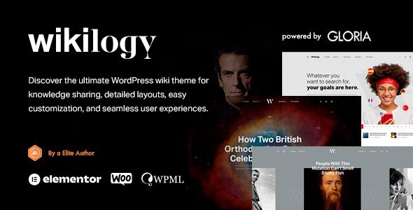 Wikilogy v2.0.4 Wiki、杂志和新闻 WordPress 主题下载