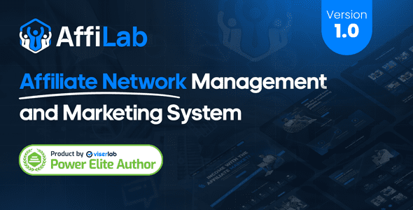 AffiLab v1.0 – 联盟网络管理和营销系统PHP源码下载